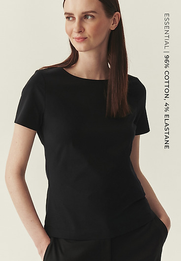 DOPASOWANA BLUZKA Z BAWEŁNĄ - MIKAJA DOPASOWANA BLUZKA Z BAWEŁNĄ - MIKAJA