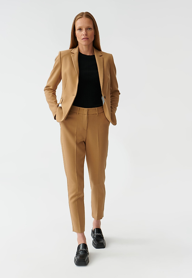 ELEGANT LADIES’ TROUSERS WTH EDGE AMEFI ELEGANT LADIES’ TROUSERS WTH EDGE AMEFI BEŻOWY 5