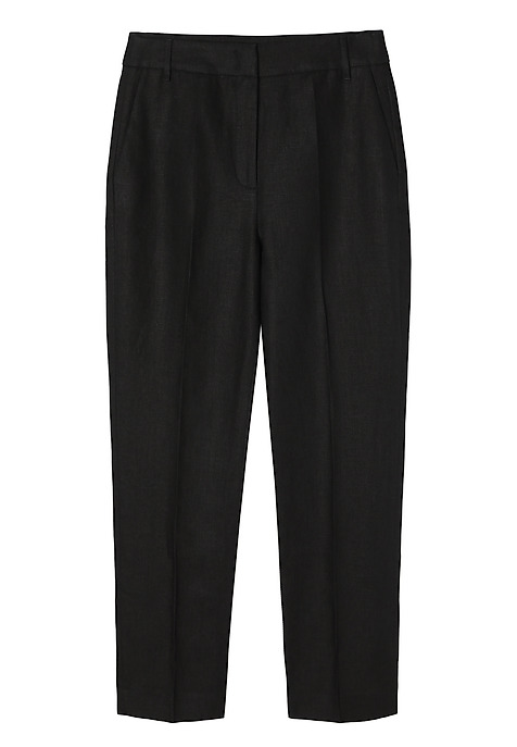 STYLISH LADIES’ LINEN TROUSERS - LANKA 1 BLACK 2