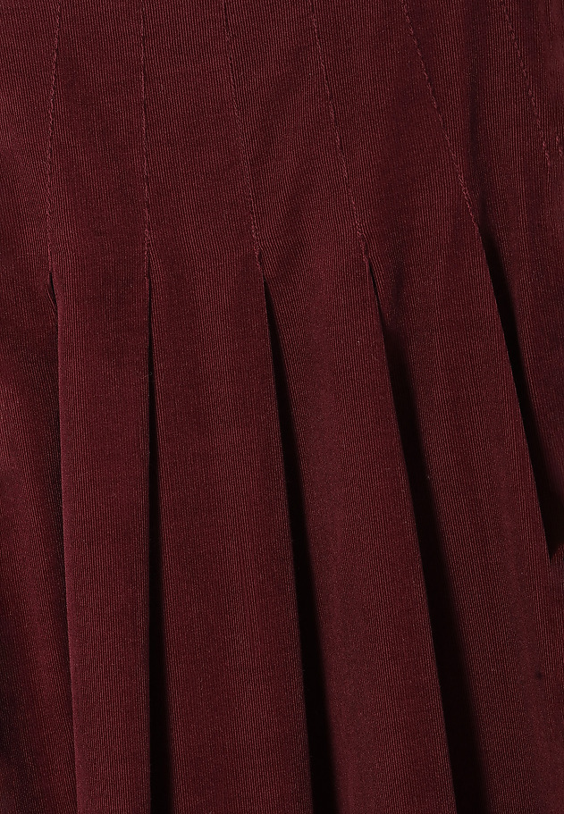 LADIES' CORDUROY MIDI SKIRT GRENADA LADIES' CORDUROY MIDI SKIRT GRENADA RED 5