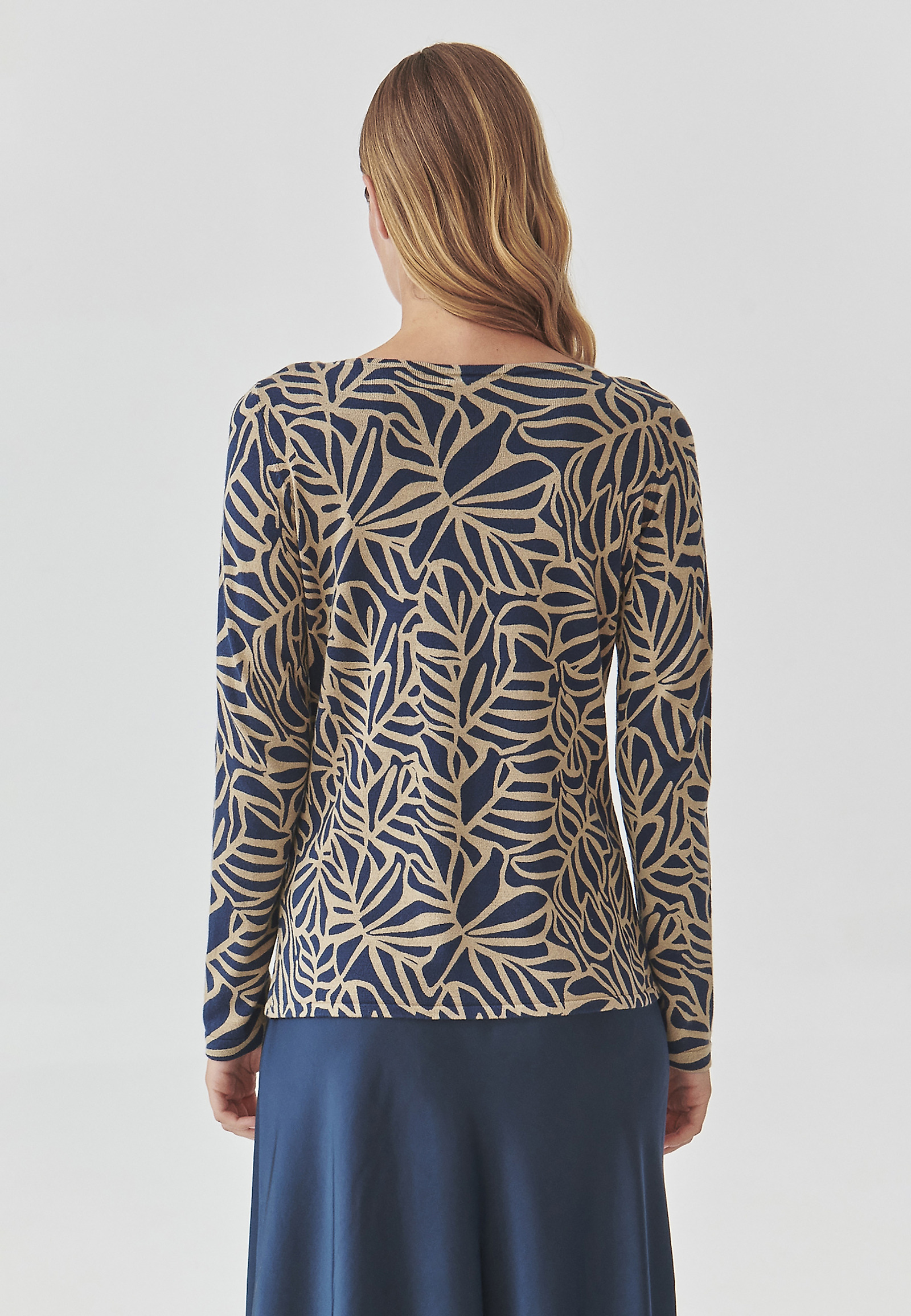ŽENSKA VZORČASTA BLUZA Z DOLGIMI ROKAVI - BETTY 1 ŽENSKA VZORČASTA BLUZA Z DOLGIMI ROKAVI - BETTY 1 VEČBARVNA 99859