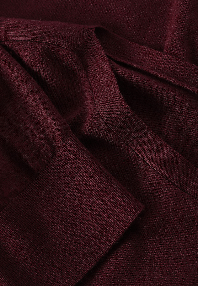 CLASSIC SWEATER WITH WOOL BLEND - MOSS CLASSIC SWEATER WITH WOOL BLEND - MOSS RED 6