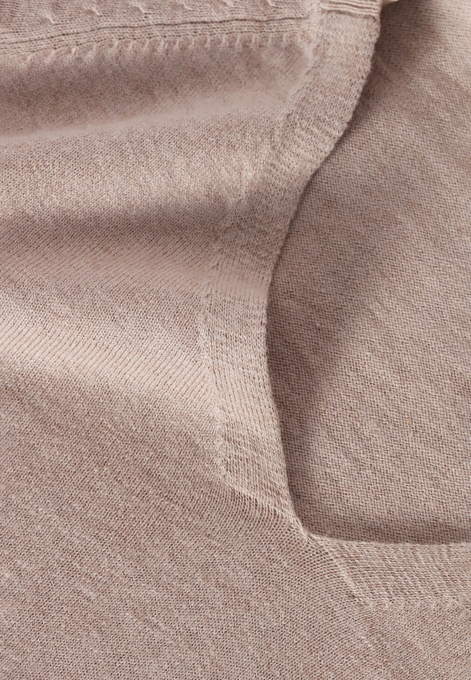 LUŹNY SWETER DAMSKI BASKO BEŻOWY 2