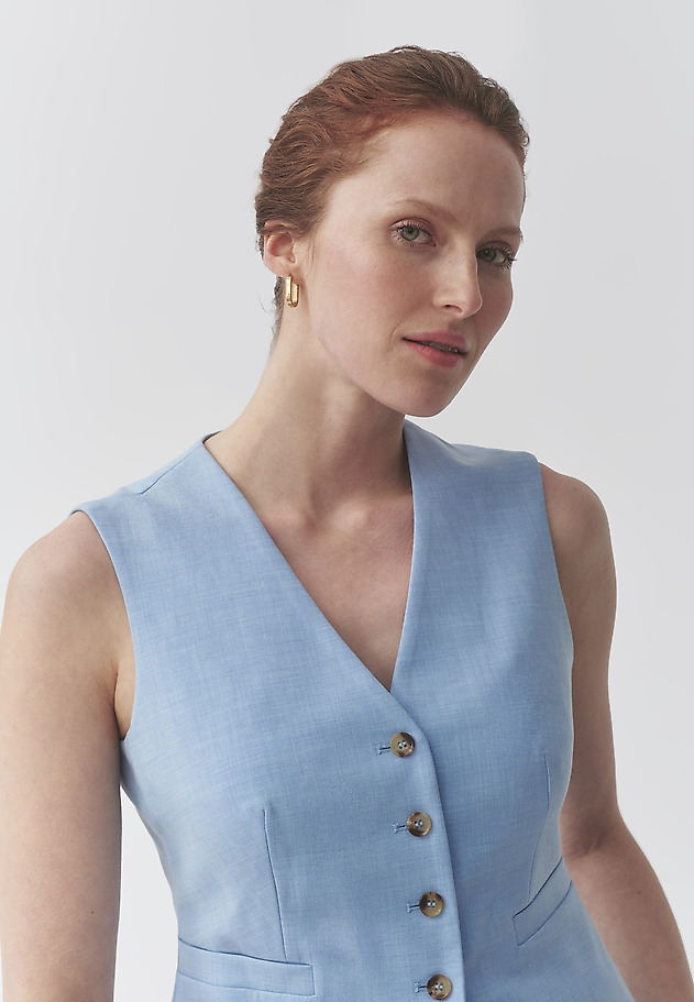 FITTED WAISTCOAT - RONITA 1 FITTED WAISTCOAT - RONITA 1 KÉK 6