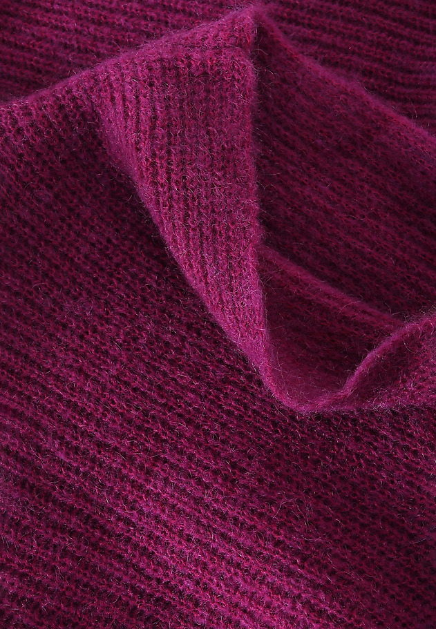 LADIES' TURTLENECK JUMPER WITH WIDE SLEEVES — MAZZY 1 LADIES' TURTLENECK JUMPER WITH WIDE SLEEVES — MAZZY 1 FIOLETOWY 7