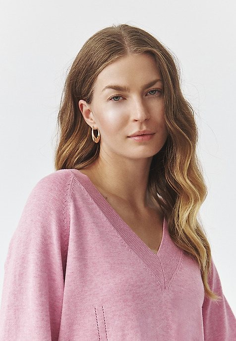 OVERSIZED JUMPER — SABA PINK 2