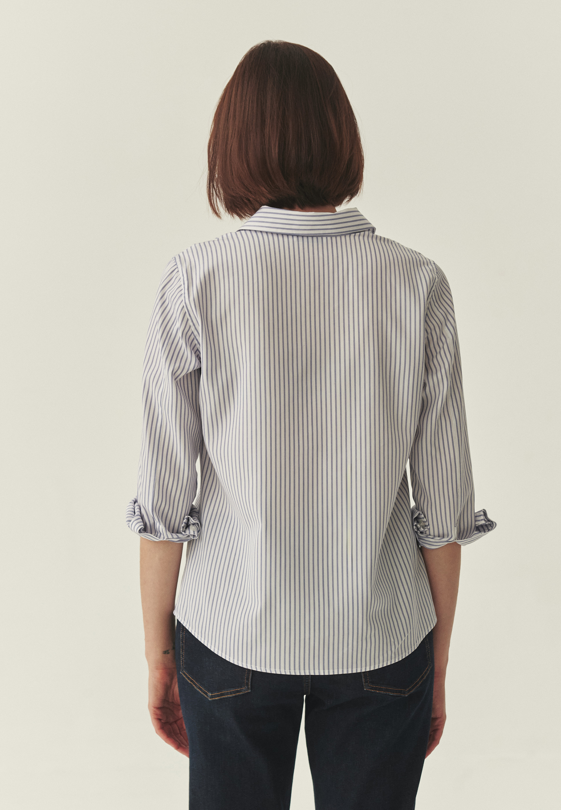 LIGHTWEIGHT SHIRT WITH TENCEL™ LYOCELL - ERWEKE WHITE 2
