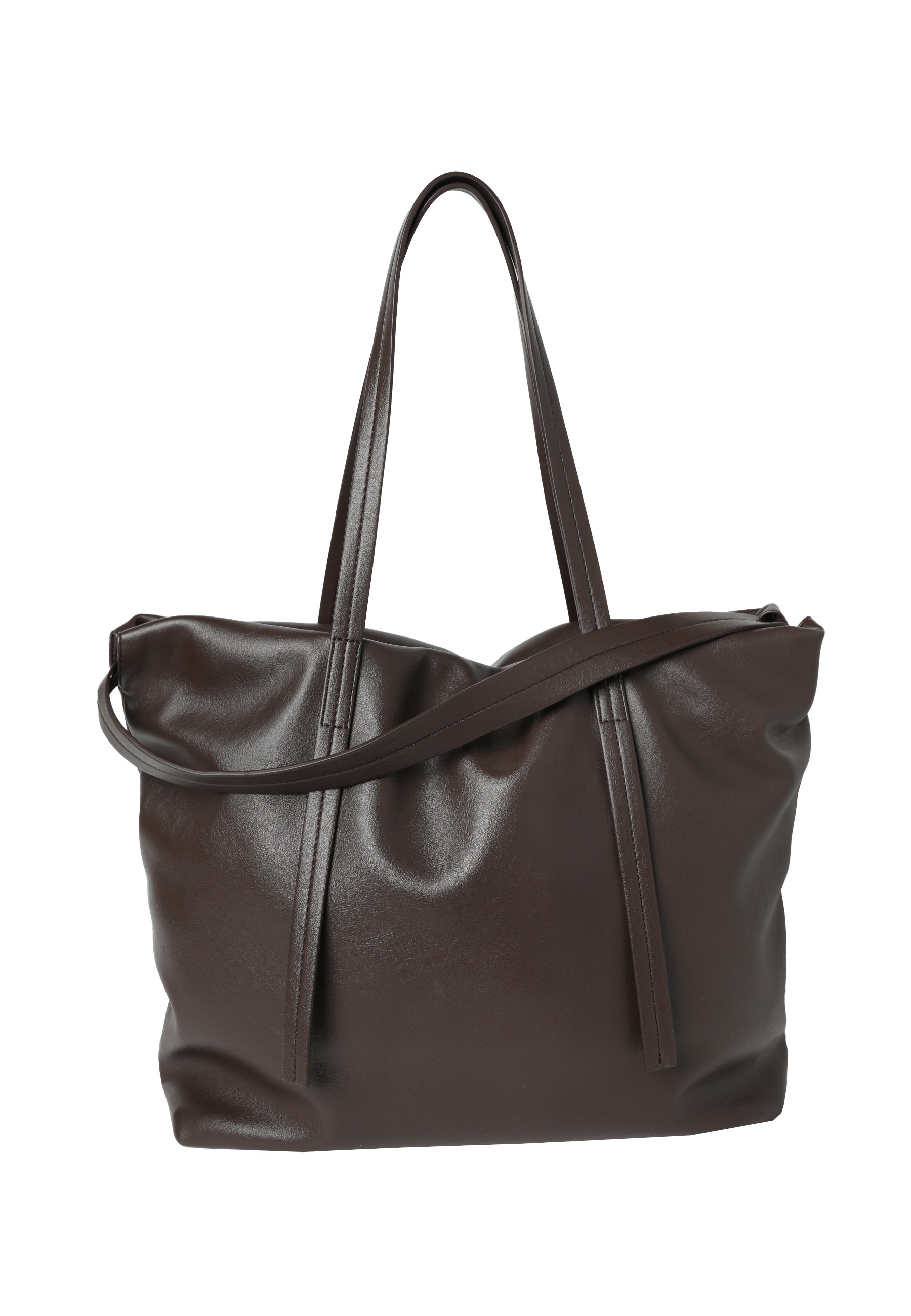 DÁMSKA KABELKA SHOPPER – MALUNA HNEDÁ 2