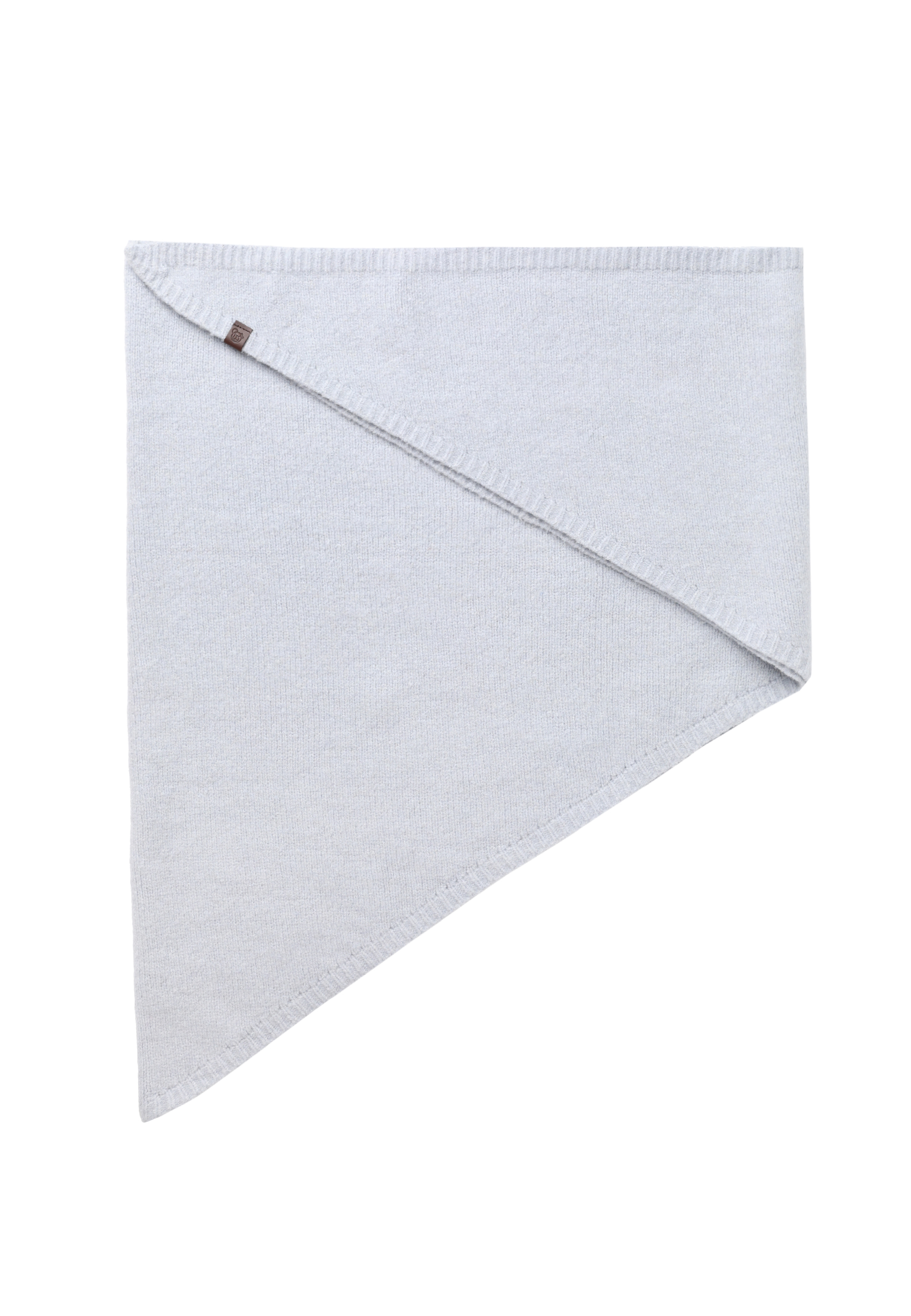 TROJUHELNÍKOVÝ ŠÁL S VLNĚNOU SMĚSÍ - SNUGA 2 MODRÁ 2