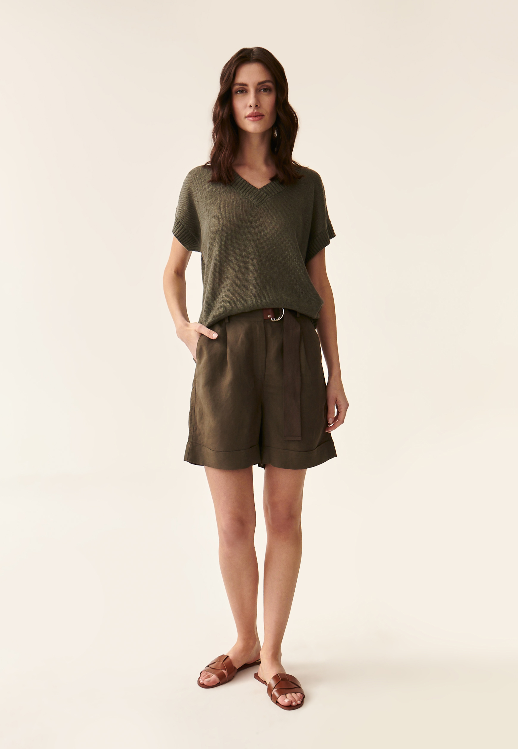 PULOVER DE IN DE DAMĂ LINOLI