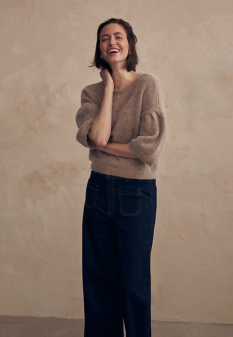 SWETER Z WEŁNĄ I ALPAKĄ - ANDY SWETER Z WEŁNĄ I ALPAKĄ - ANDY