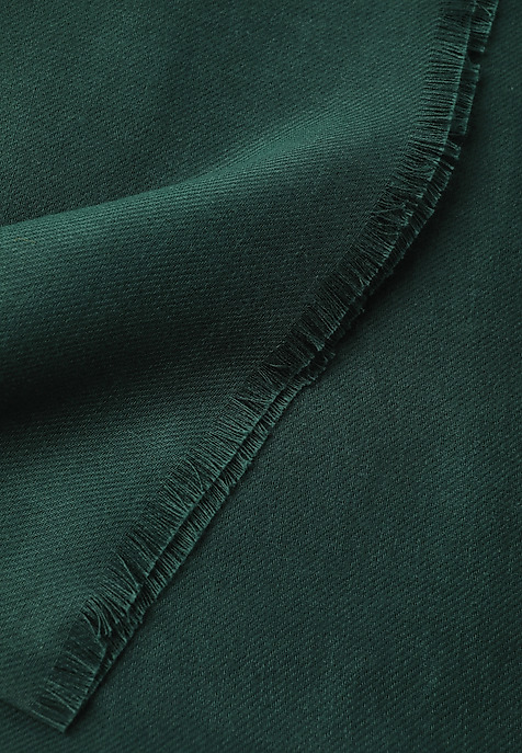 LADIES' COTTON SCARF — SENICA GREEN 2