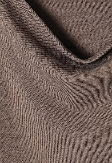 LADIES’ BLOUSE WITH A DECORATIVE NECKLINE - ATI BEIGE 2