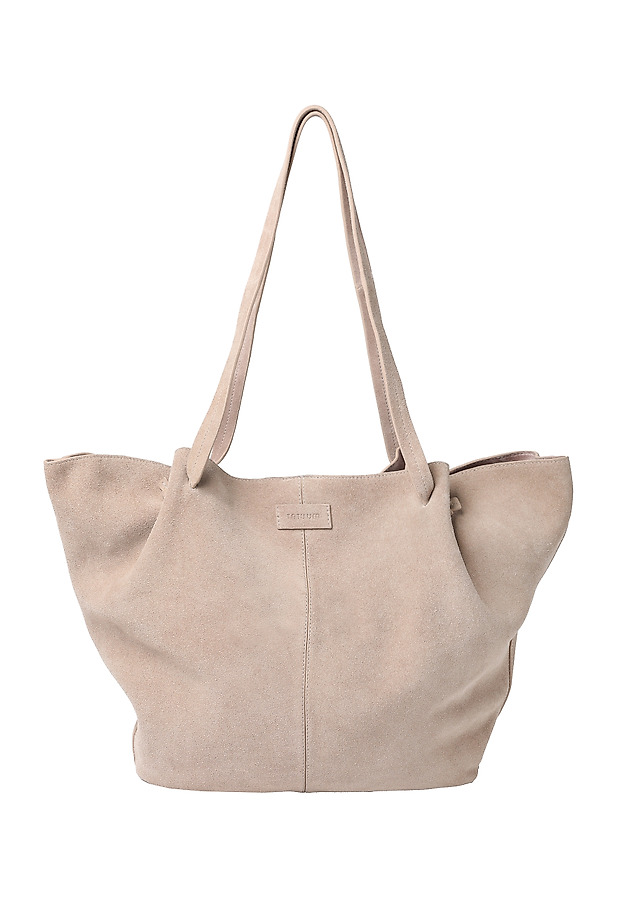 SEMIŠOVÁ TAŠKA S KOZMETICKOU TAŠTIČKOU - ORIA SEMIŠOVÁ TAŠKA S KOZMETICKOU TAŠTIČKOU - ORIA BÉŽOVÁ 3