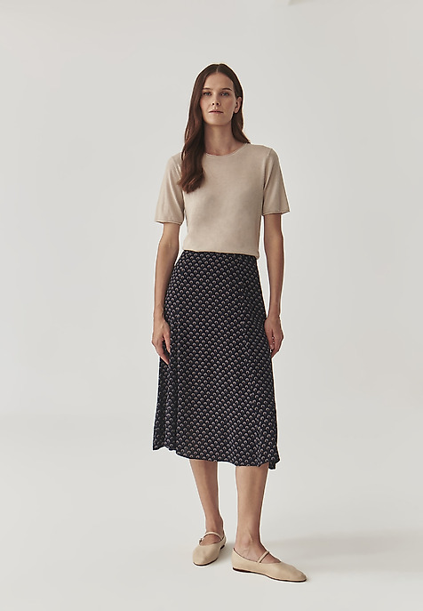 LADIES’ MIDI SKIRT - SINI 3 MULTICOLOR 2