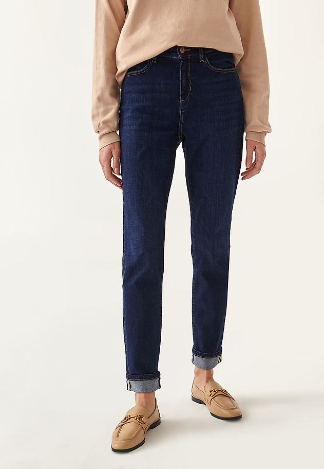 ŽENSKE JEANS HLAČE ALANA ŽENSKE JEANS HLAČE ALANA TEMNO MODRA 2