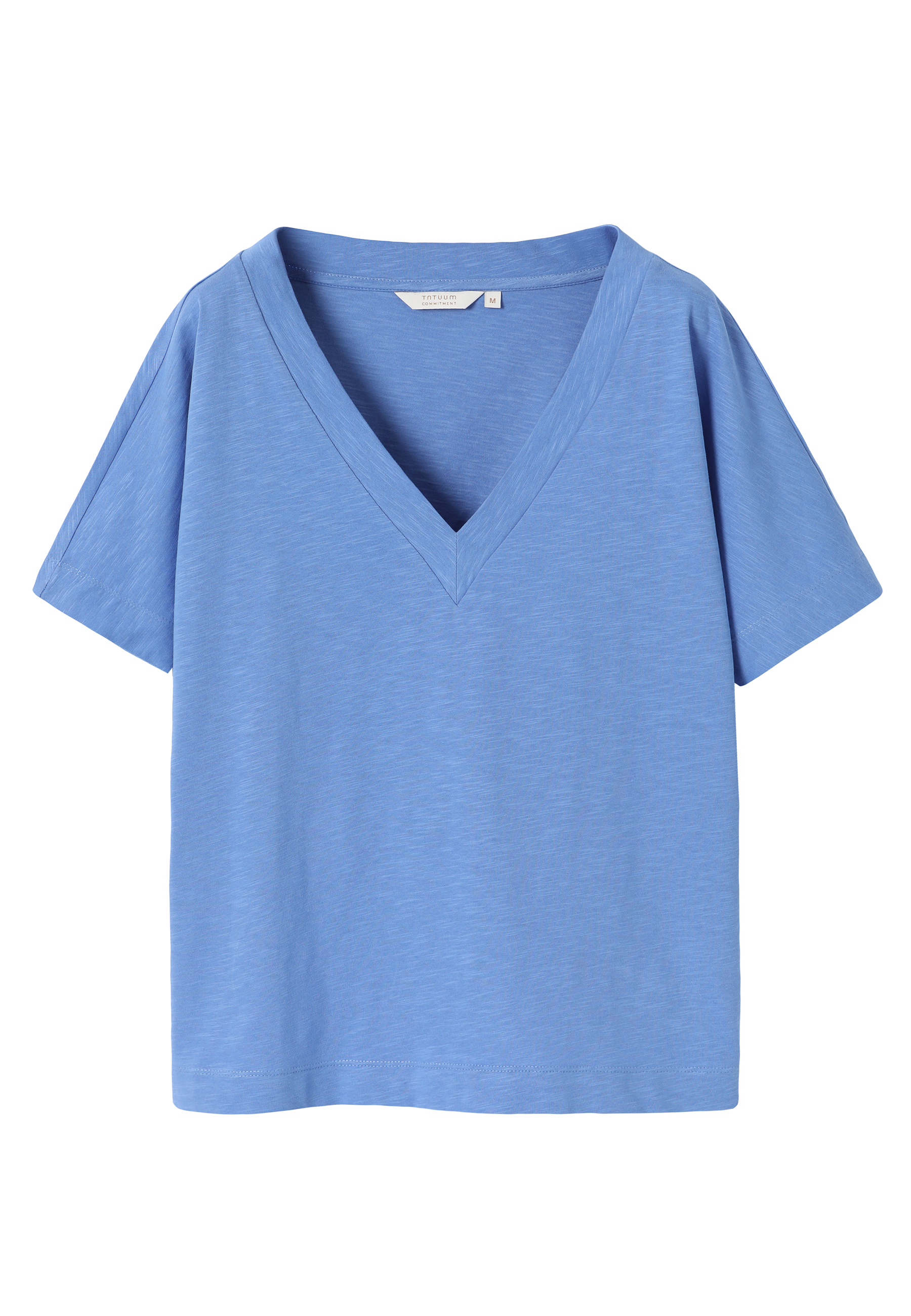 LUŹNY T-SHIRT Z BAWEŁNY - LALIQ