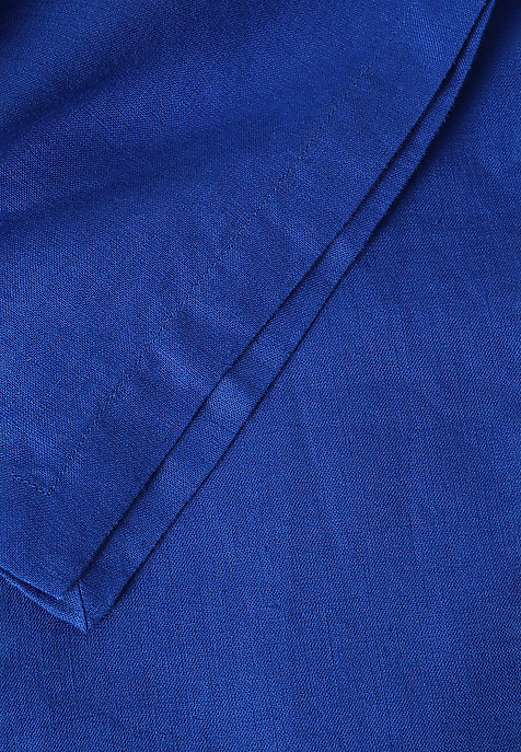 LADIES’ BREATHABLE MIDI SKIRT WITH SLITS ON THE SIDES - SENO BLUE 2