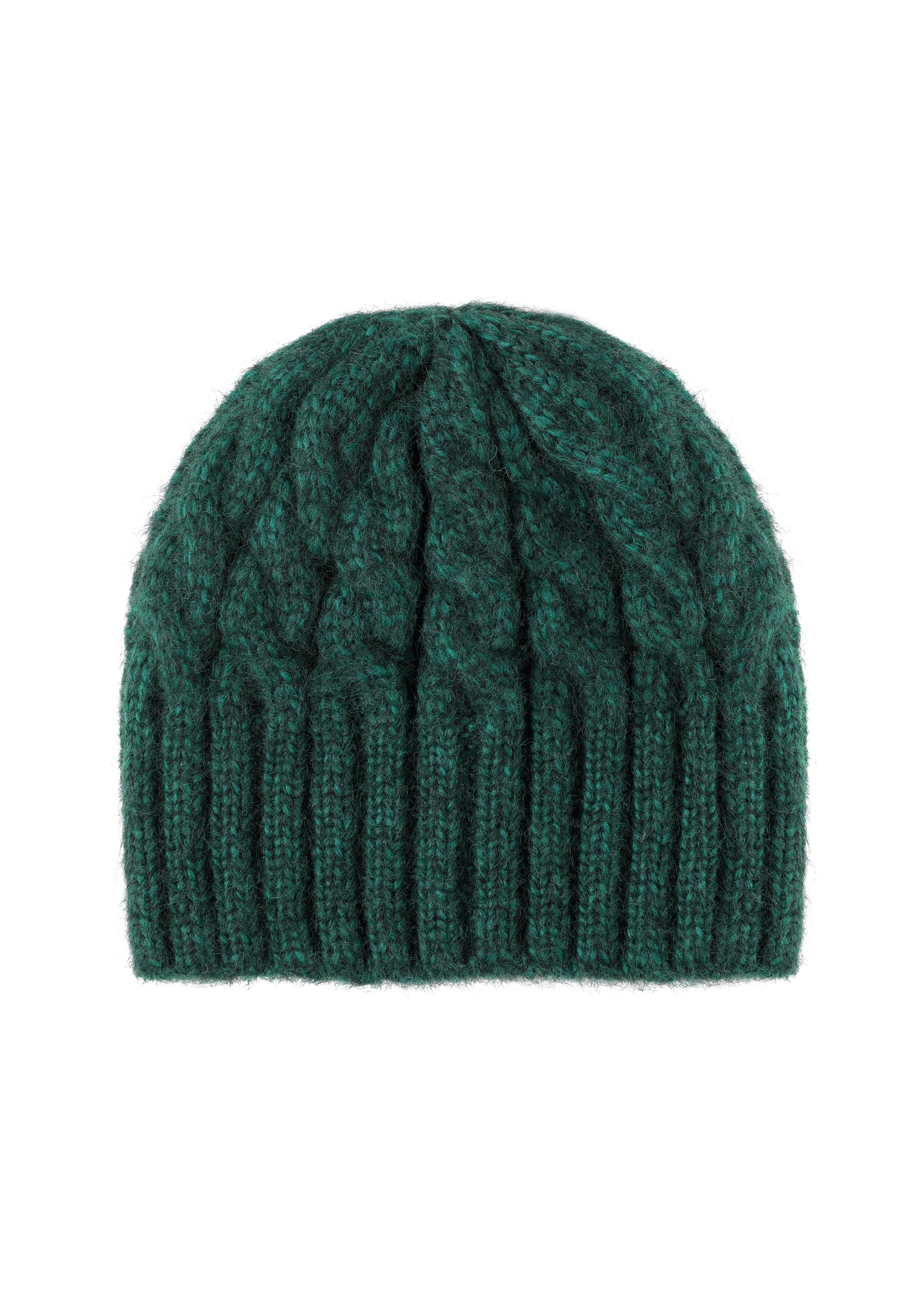 CZAPKA Z DOMIESZKĄ WEŁNY - VOLISIA ZIELONY 2