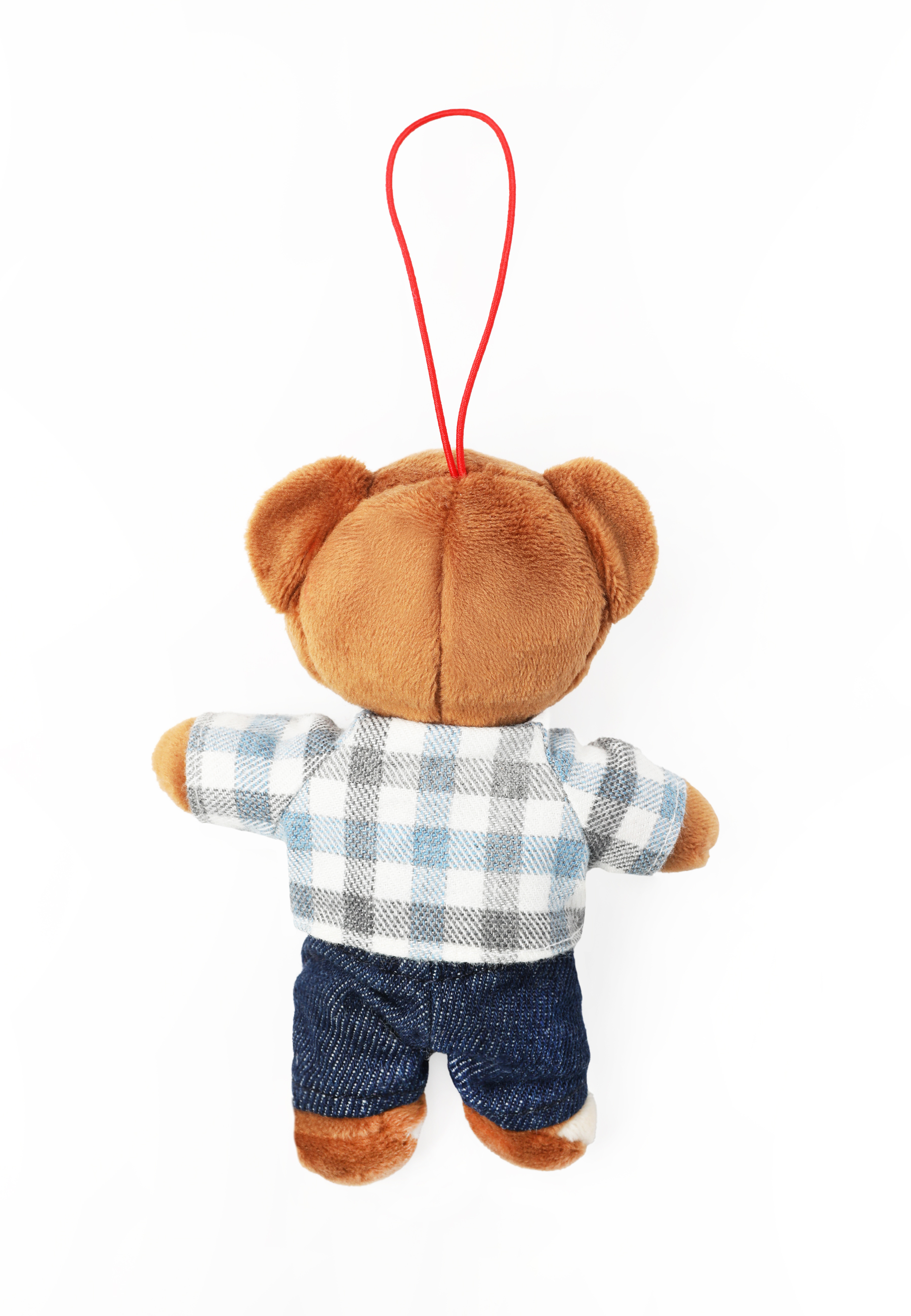 KEY RING WITH THE USZATEK BEAR - BEARINA 5 BEIGE 2