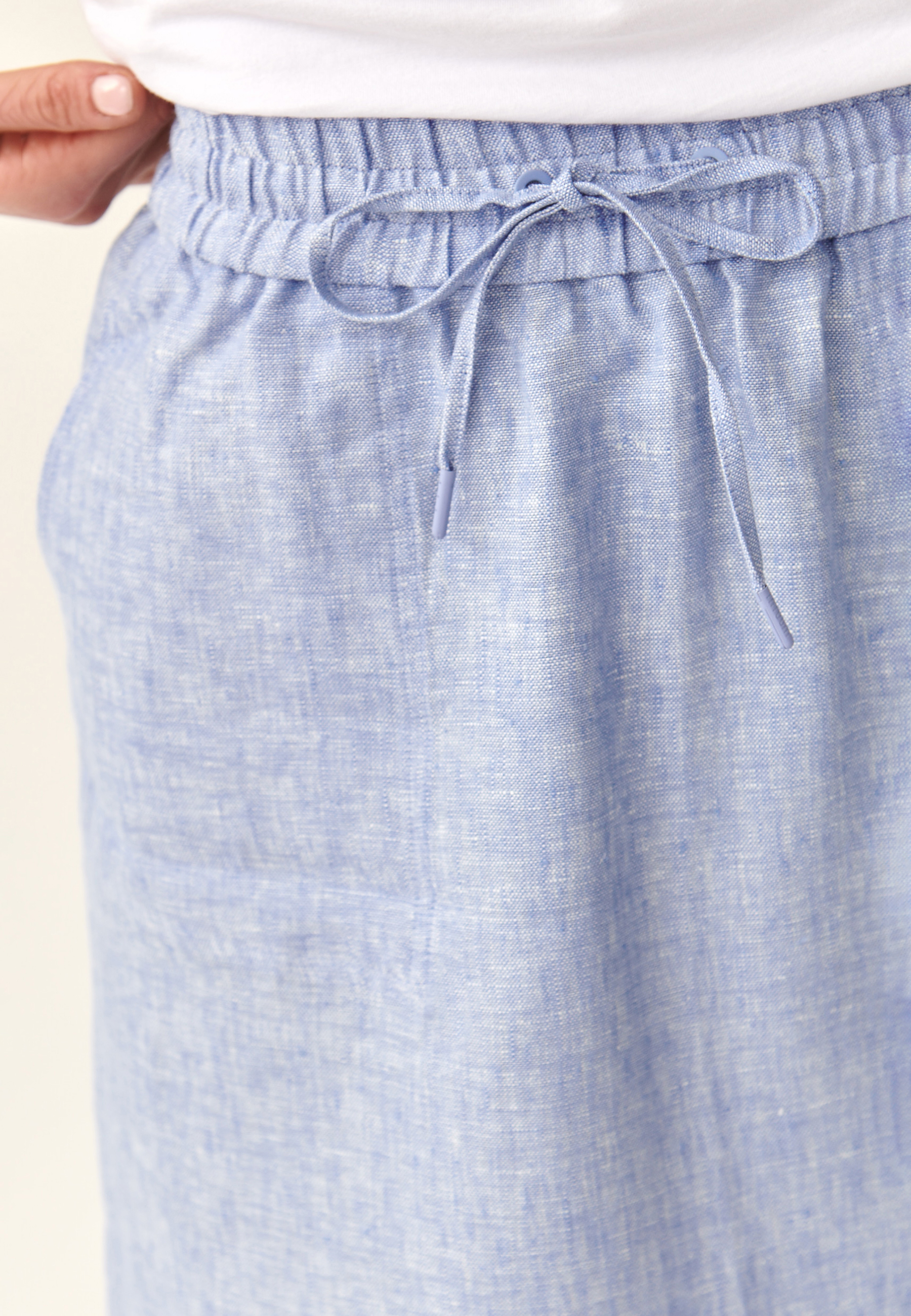 LADIES' CLASSIC SKIRT KOLIKO 1 BLUE 2