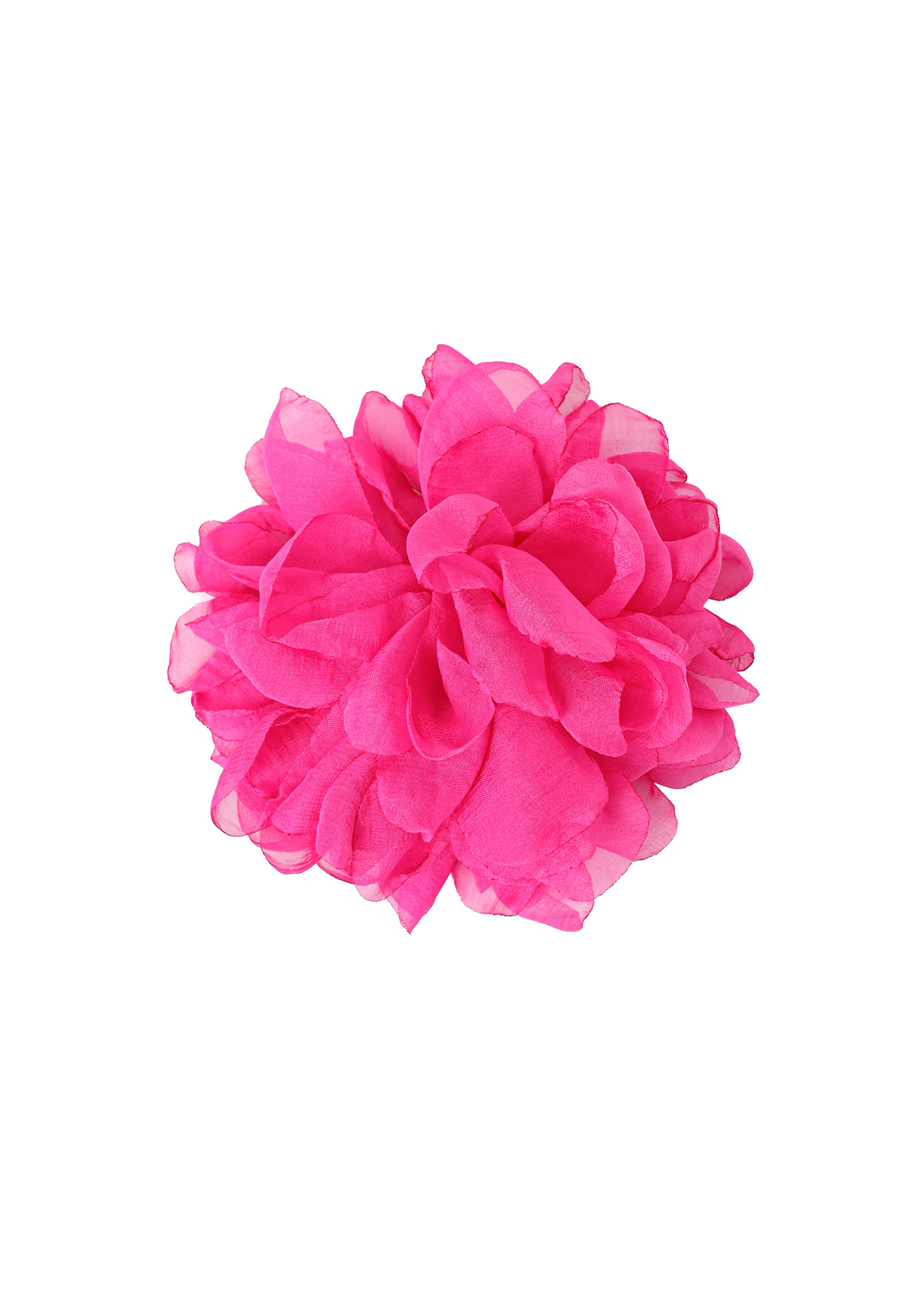 BROSZKA Z TKANINOWYM KWIATEM — FLOWI 4 BROSZKA Z TKANINOWYM KWIATEM — FLOWI 4 CZERWONY 105745