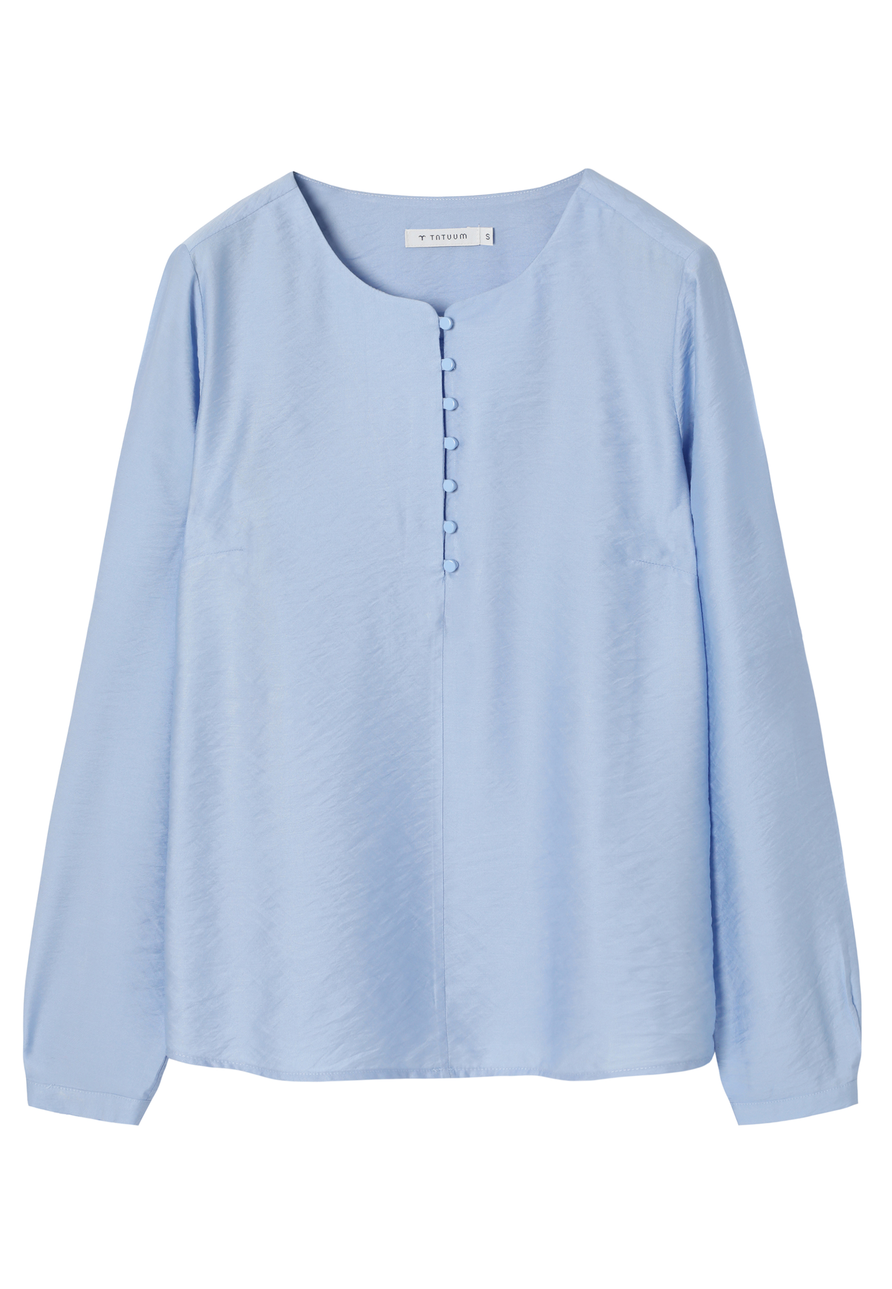 KRESZOWANA BLUZKA Z PODPINANYM RĘKAWEM - TARAMA