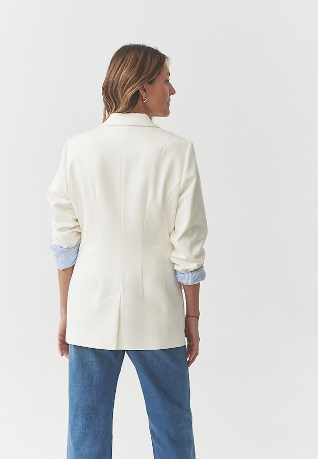 WAISTED BLAZER — LAMIA 2 WAISTED BLAZER — LAMIA 2 ECRU 4