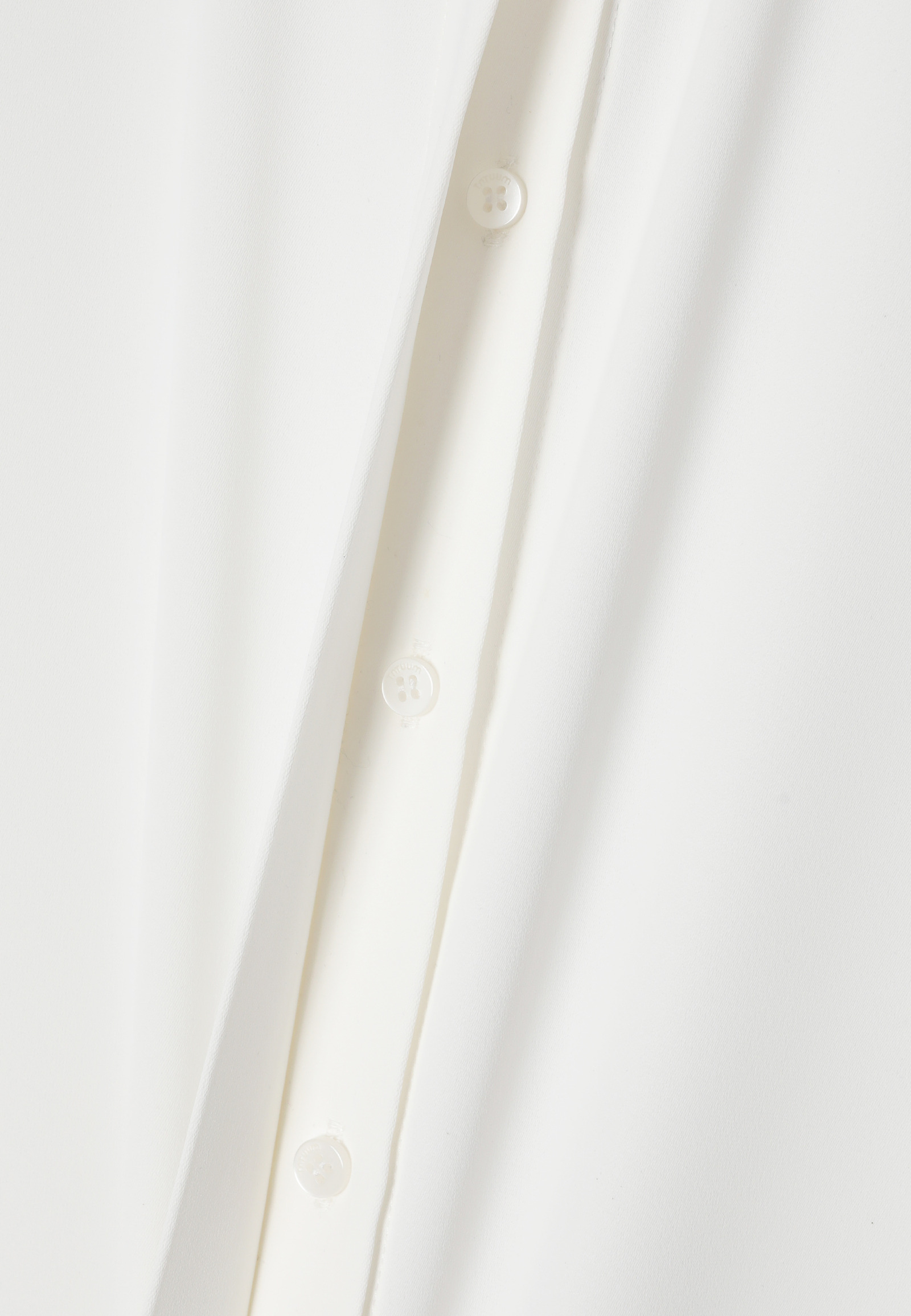 TKANINOWA KOSZULA ZE STÓJKĄ - AMANTHA TKANINOWA KOSZULA ZE STÓJKĄ - AMANTHA ECRU 116683