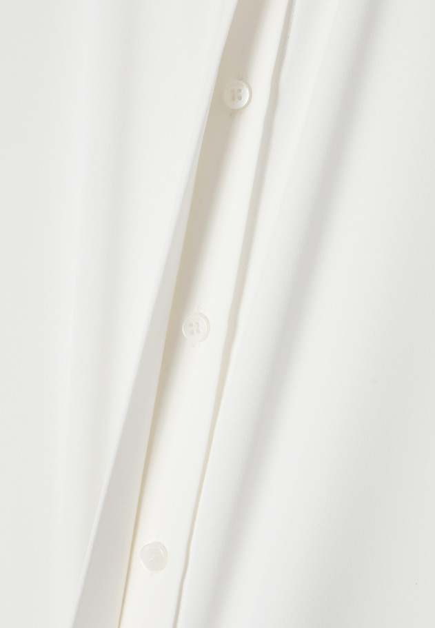 TKANINOWA KOSZULA ZE STÓJKĄ - AMANTHA TKANINOWA KOSZULA ZE STÓJKĄ - AMANTHA ECRU 8