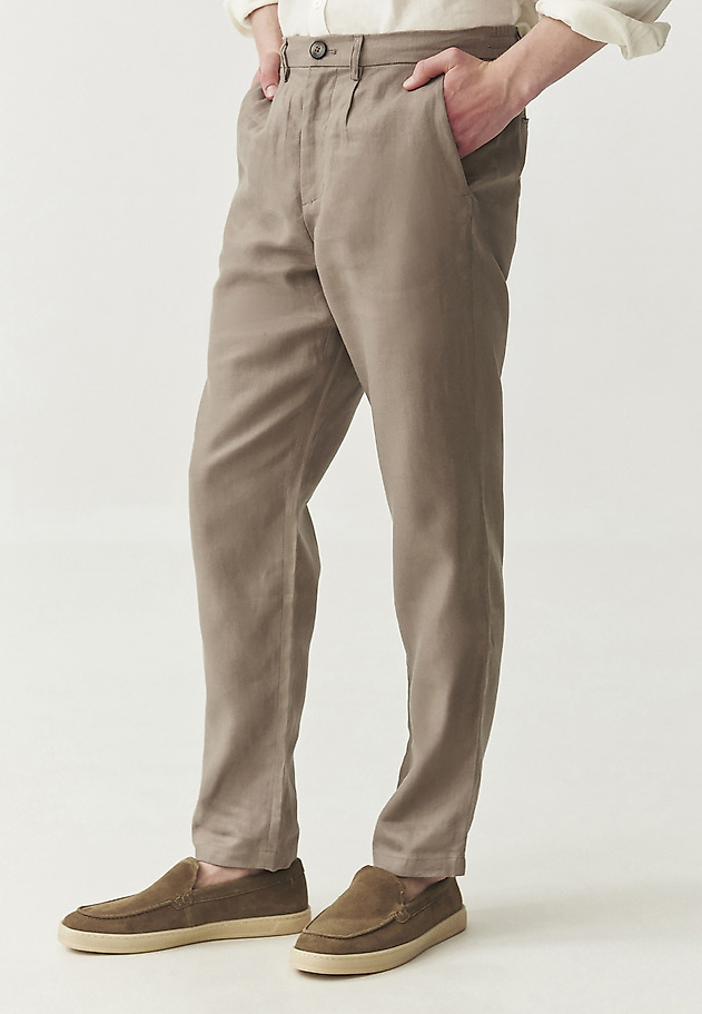 FÉRFI LINEN NADRÁG - ELIO FÉRFI LINEN NADRÁG - ELIO BÉZS 2
