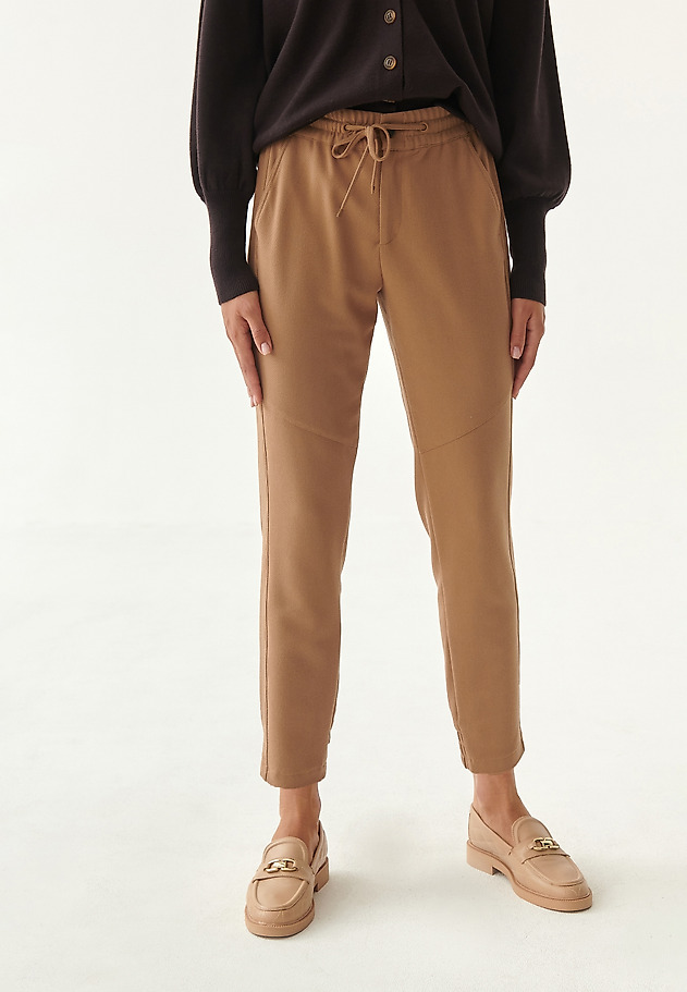 COMFORTABLE LADIES' TROUSERS WIKORA 1 COMFORTABLE LADIES' TROUSERS WIKORA 1 BEIGE 3