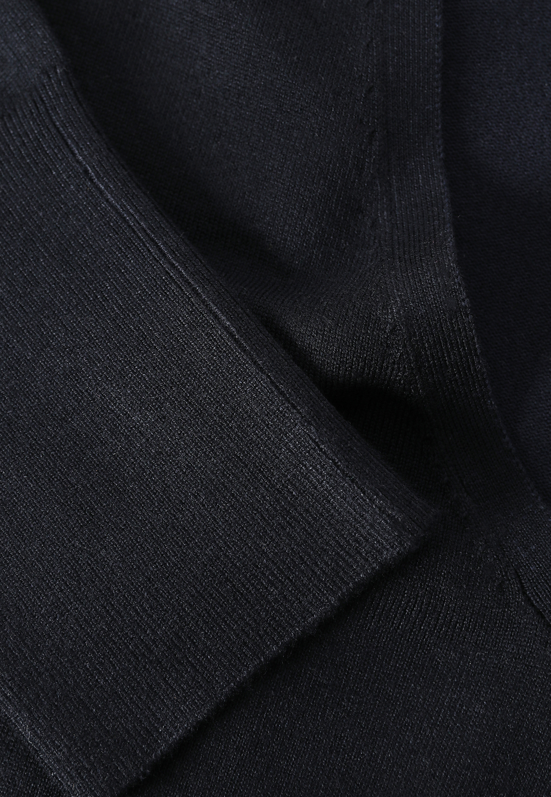 KLASYCZNY SWETER Z WISKOZĄ LENZING™ ECOVERO™ - NICOLLA GRANATOWY 2