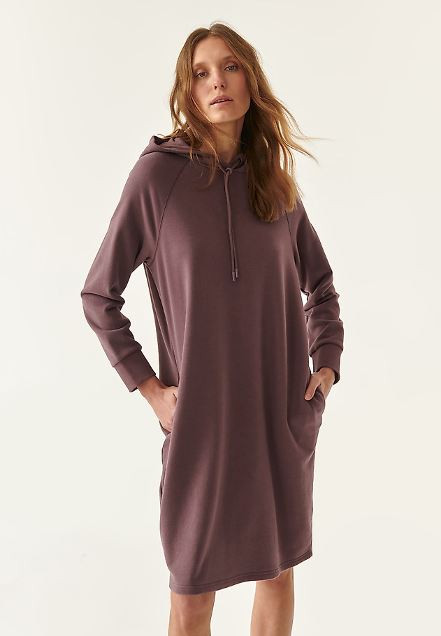 DRESS WITH A HOOD ASPENA DRESS WITH A HOOD ASPENA PURPLE 2
