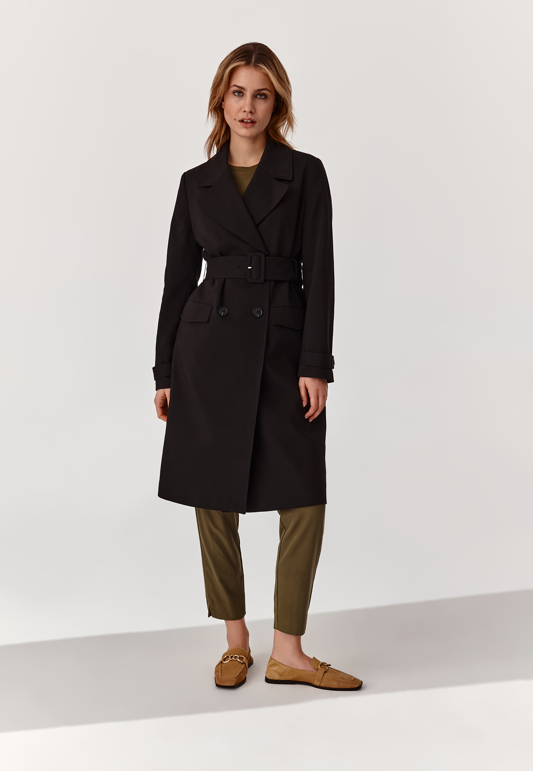 PŁASZCZ DAMSKI ALMIA 1 CZARNY 2