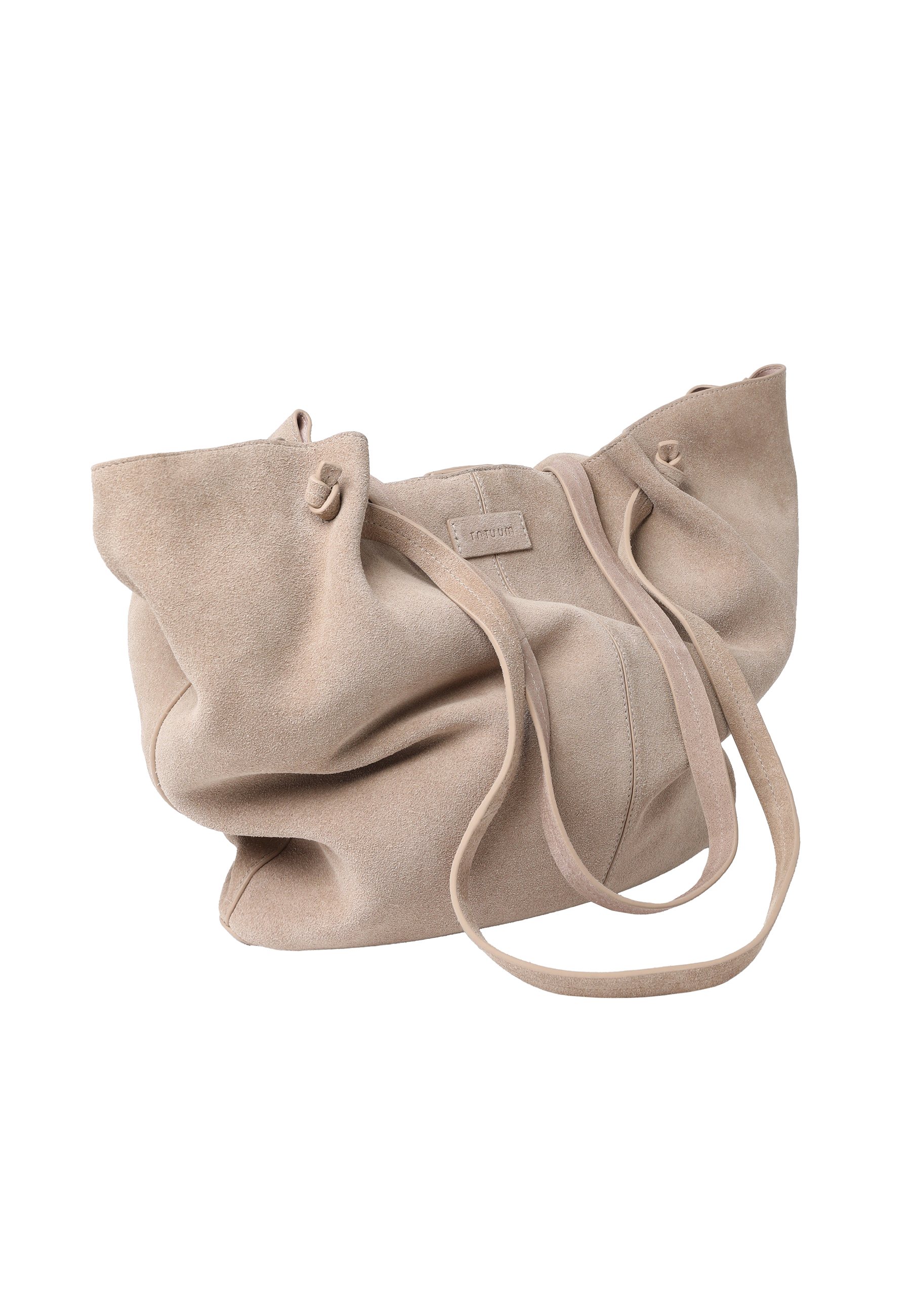 SEMIŠOVÁ TAŠKA S KOZMETICKOU TAŠTIČKOU - ORIA BÉŽOVÁ 2