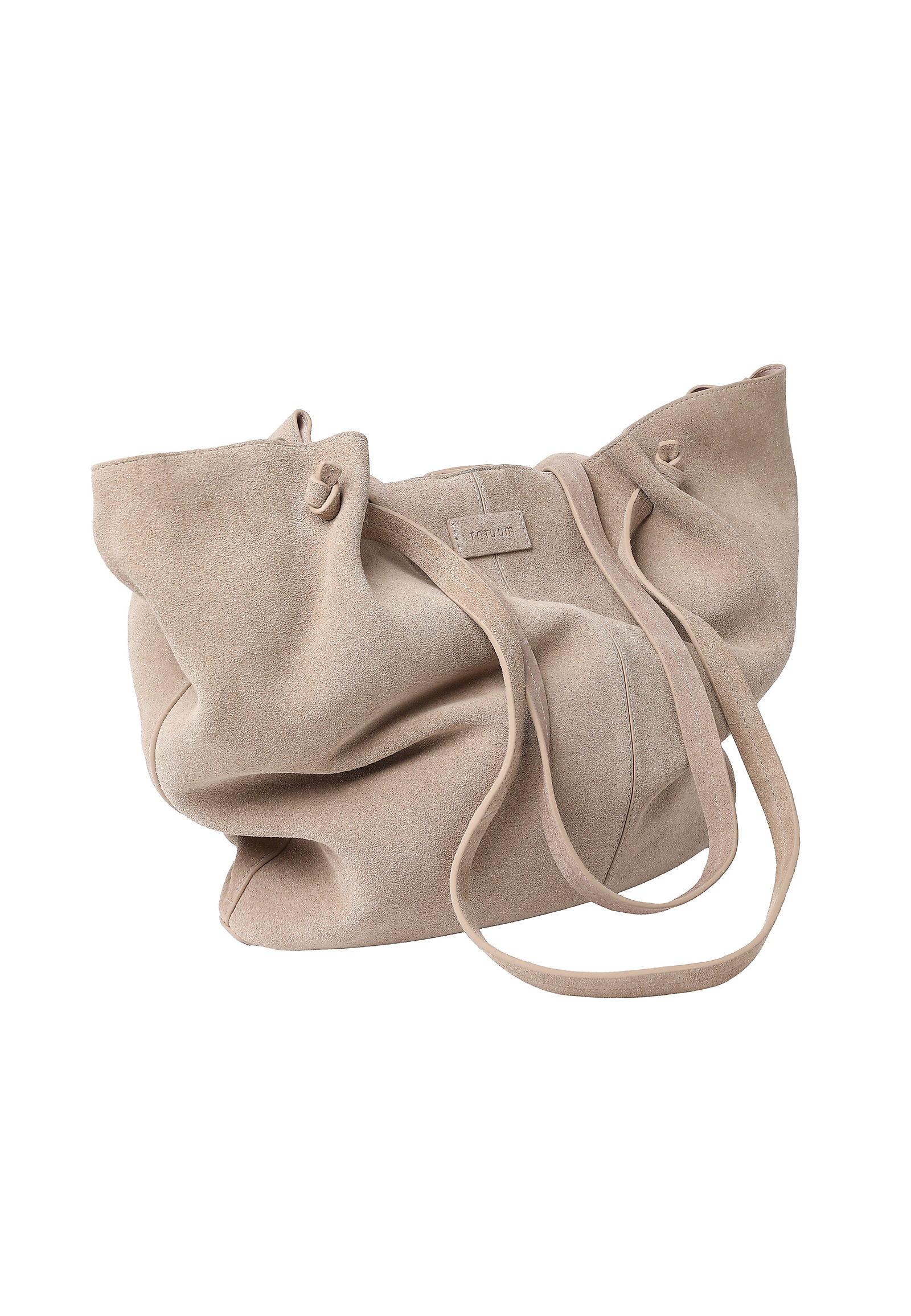 SEMIŠOVÁ TAŠKA S KOZMETICKOU TAŠTIČKOU - ORIA SEMIŠOVÁ TAŠKA S KOZMETICKOU TAŠTIČKOU - ORIA BÉŽOVÁ 118606