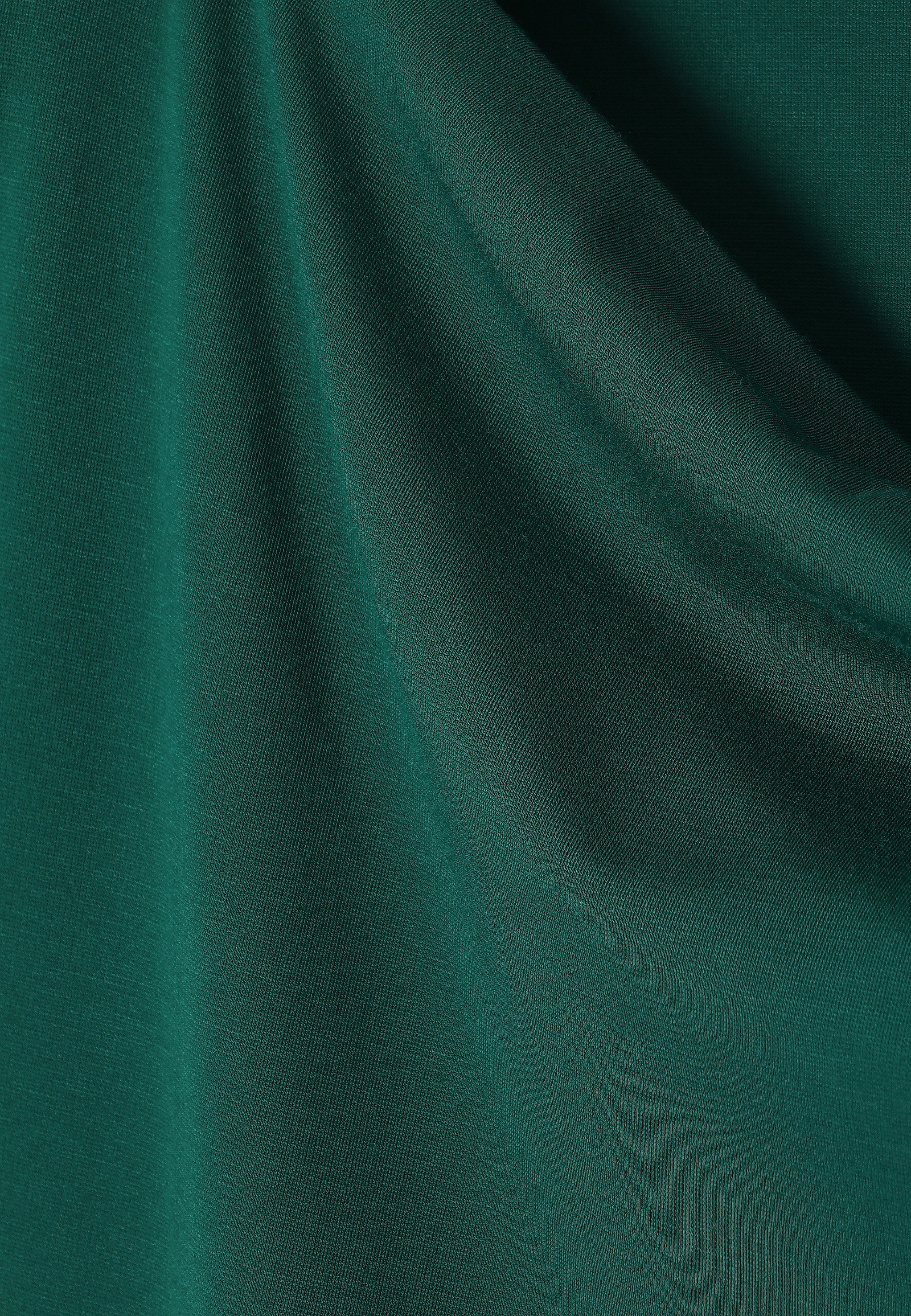 KNITTED DRESS WITH WATERFALL NECKLINE - ZORIMAX KNITTED DRESS WITH WATERFALL NECKLINE - ZORIMAX GREEN 113162