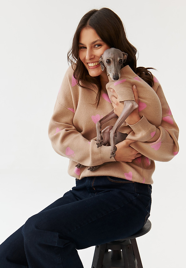 SWETER DLA PSA MANTI – DOGETHER SWETER DLA PSA MANTI – DOGETHER BEŻOWY 1