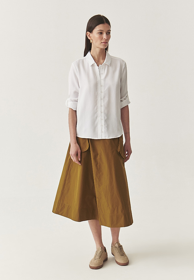 CASUAL MIDI KRILO Z ŽEPi - KONI CASUAL MIDI KRILO Z ŽEPi - KONI ZELENA 2