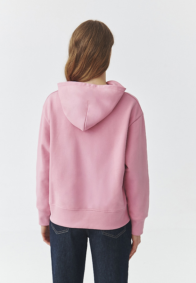 PASTEL HOODED SWEATSHIRT — NULA PASTEL HOODED SWEATSHIRT — NULA RÓŻOWY 4