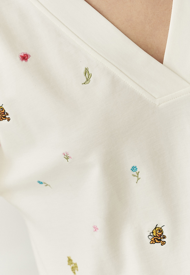 KNIT BLOUSE - CELIA KNIT BLOUSE - CELIA ECRU 3