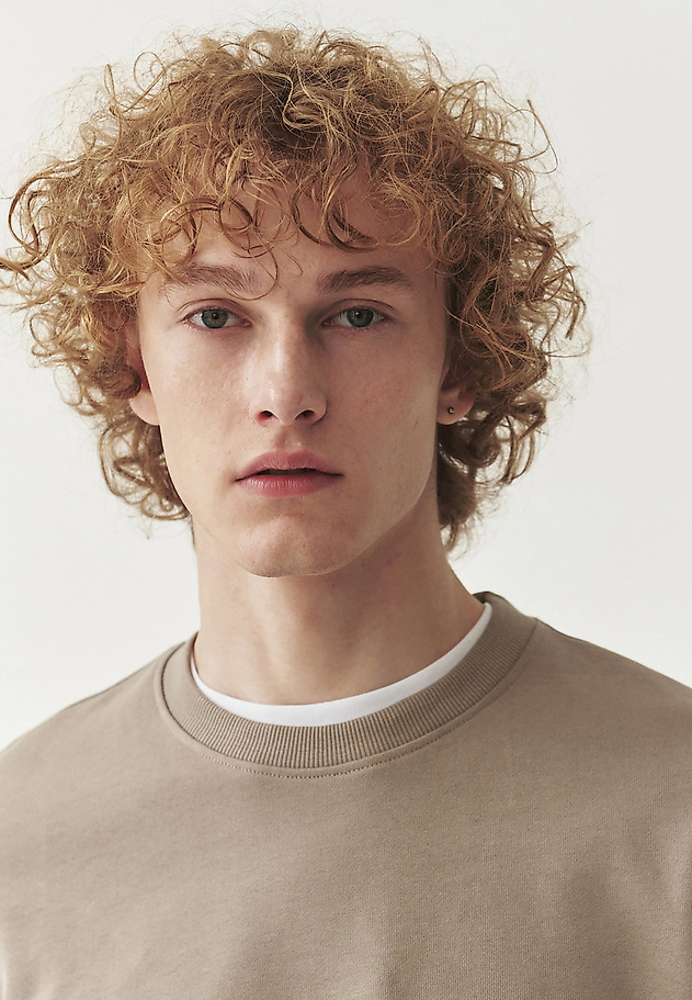 MEN'S COTTON SWEATSHIRT - INIGO MEN'S COTTON SWEATSHIRT - INIGO BEIGE 3