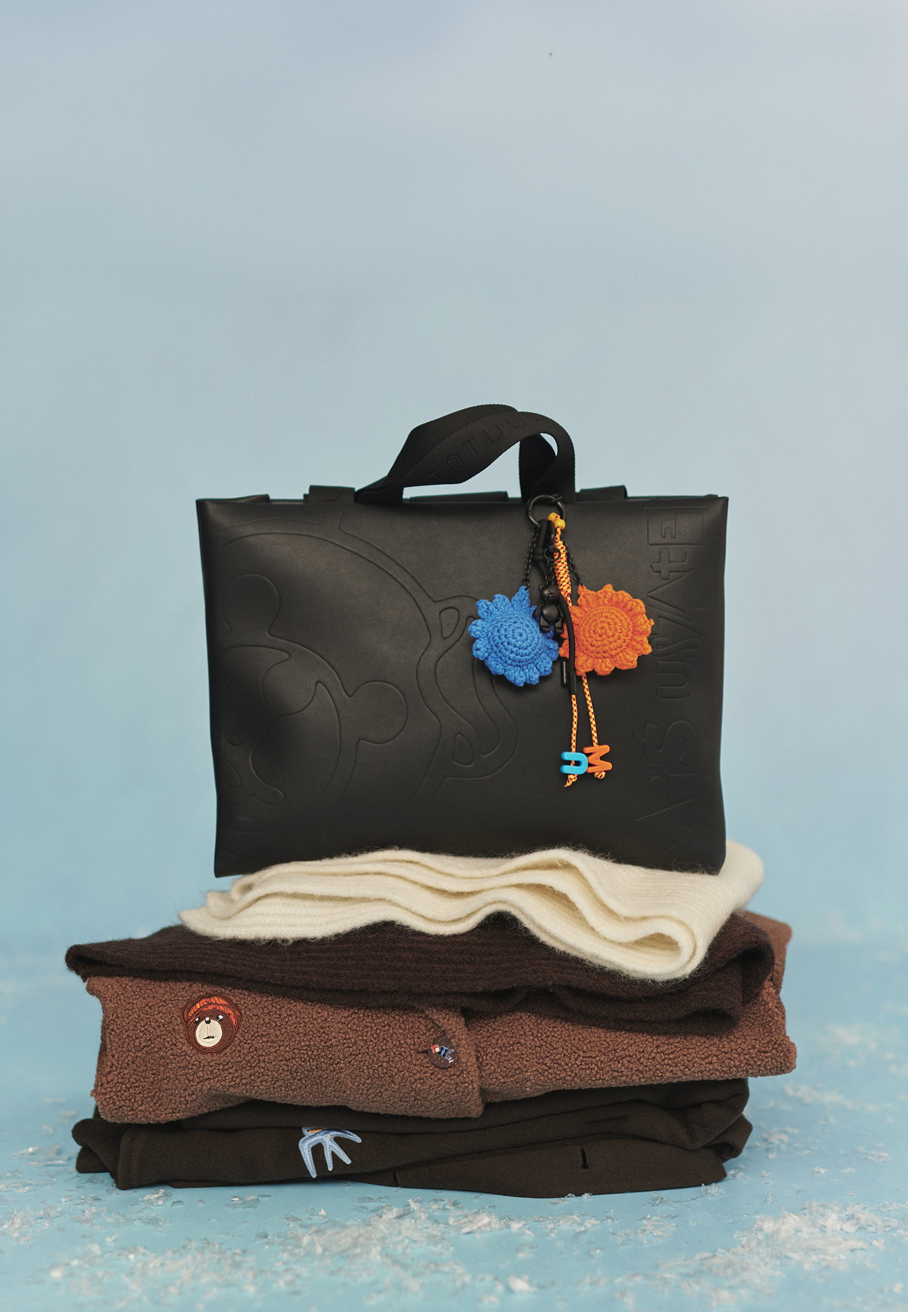 TAŠKA S MOTÍVOM MACKA UŠKO - RELLE ČIERNA 2