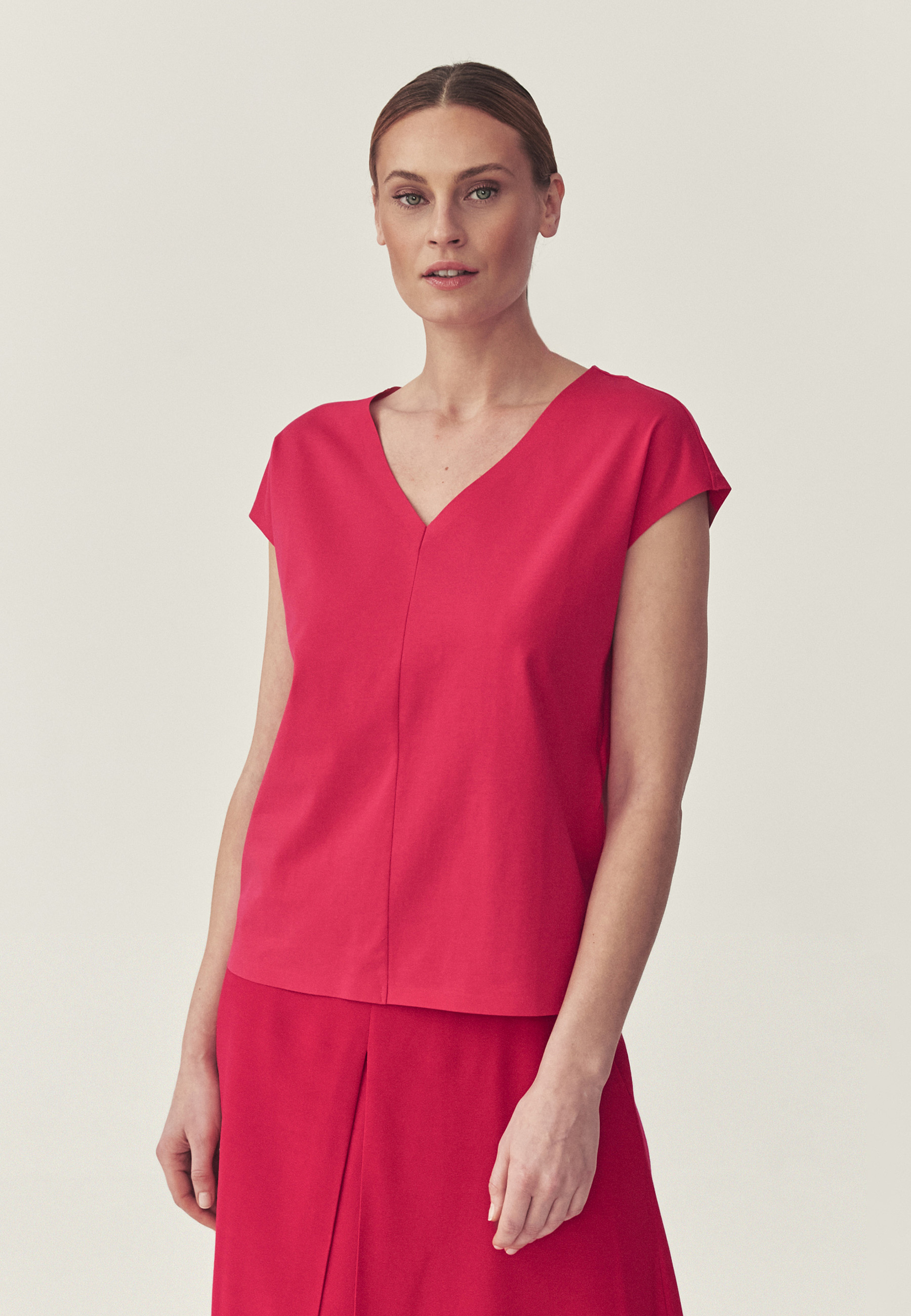 PLETENÁ BLÚZKA S OBSAHOM BAVLNY – MIKANDA