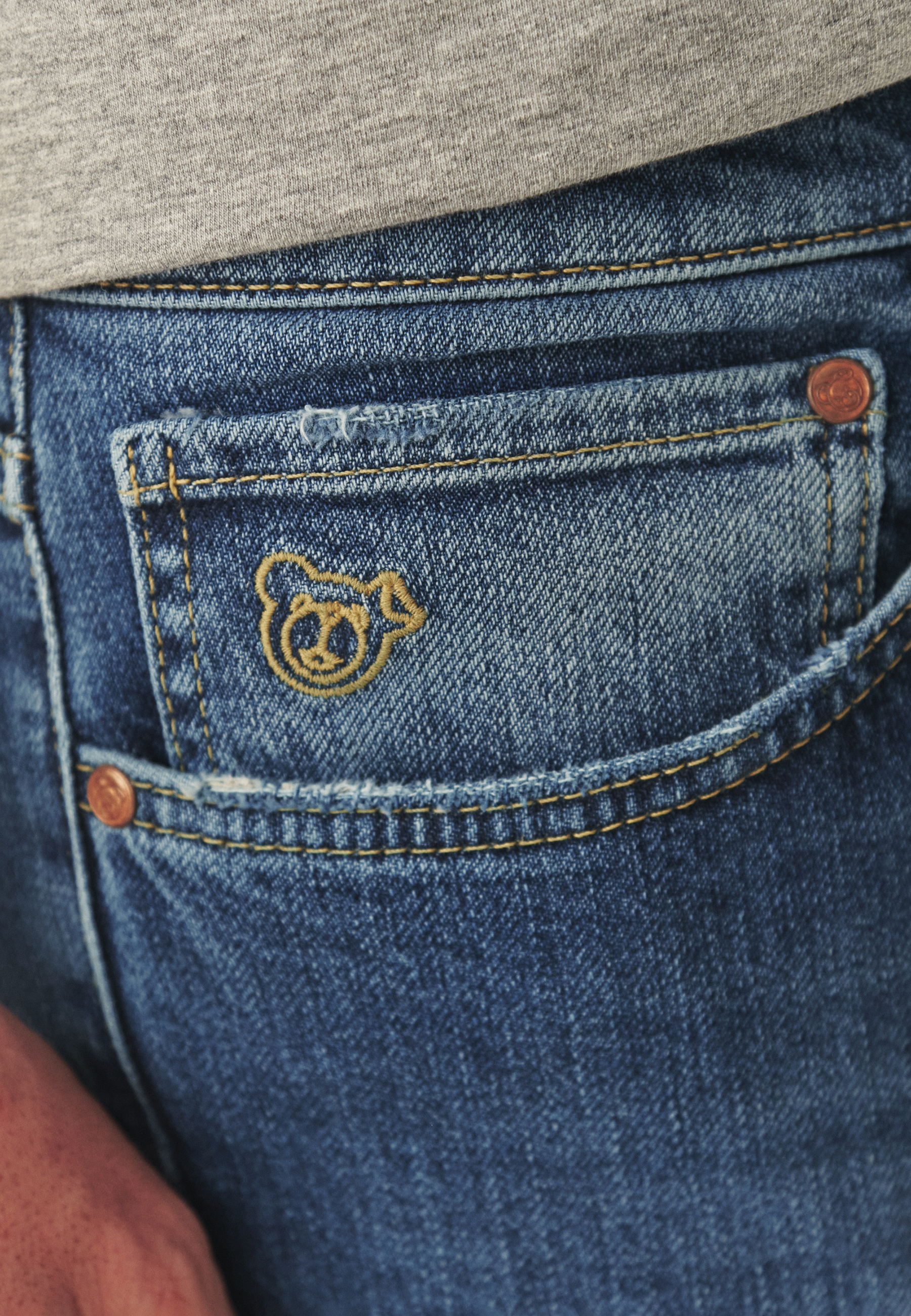 DENIMOVÉ PÁNSKE NOHAVICE – KARMIN 1 MODRÁ 2