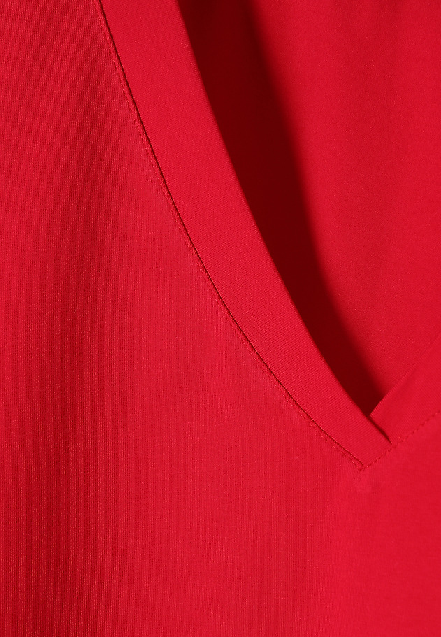 SVOBODNA BLUZA Z BOMBOM - RIBI SVOBODNA BLUZA Z BOMBOM - RIBI RDEČA 6