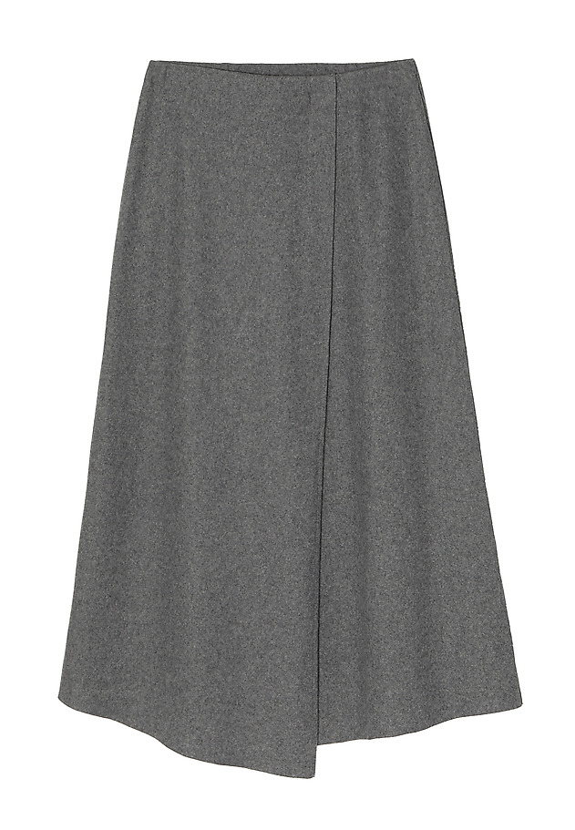 LADIES’ KNEE-LENGTH SKIRT WALIA LADIES’ KNEE-LENGTH SKIRT WALIA SZARY 4