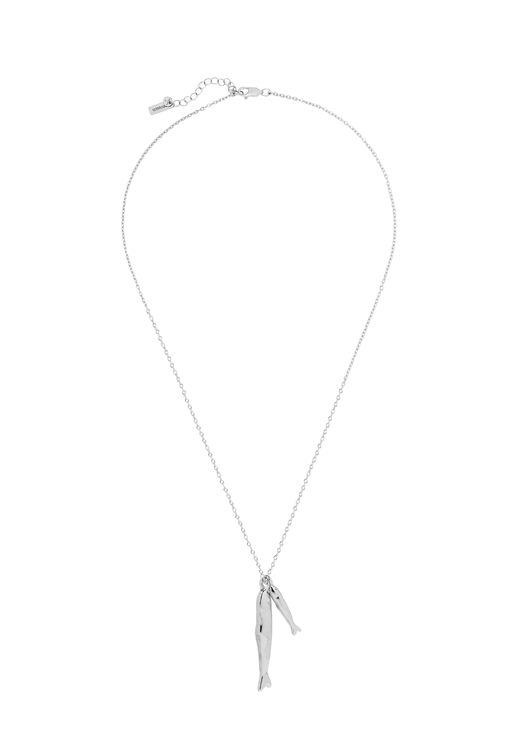 NASZYJNIK Z WISIORKIEM - AVOLI SREBRNY 2