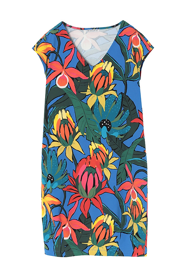 LADIES' FLORAL WRAP DRESS KOKA 3 LADIES' FLORAL WRAP DRESS KOKA 3 MULTIKOLOR 5